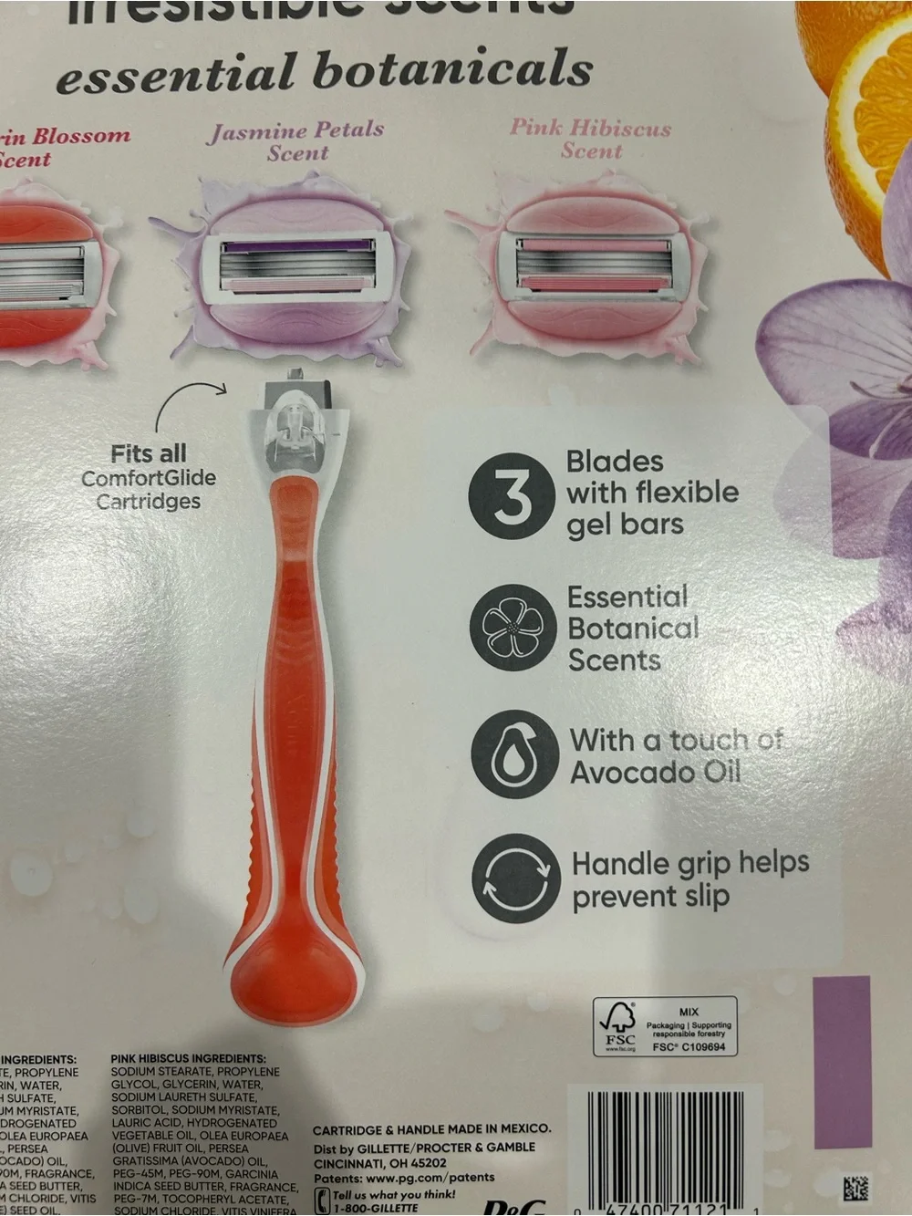 Gillette venus 2 in 1 lather and shave with irresistible sent 1 razor 12 bars